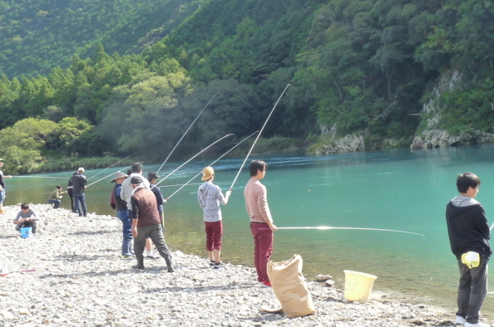 川釣り体験