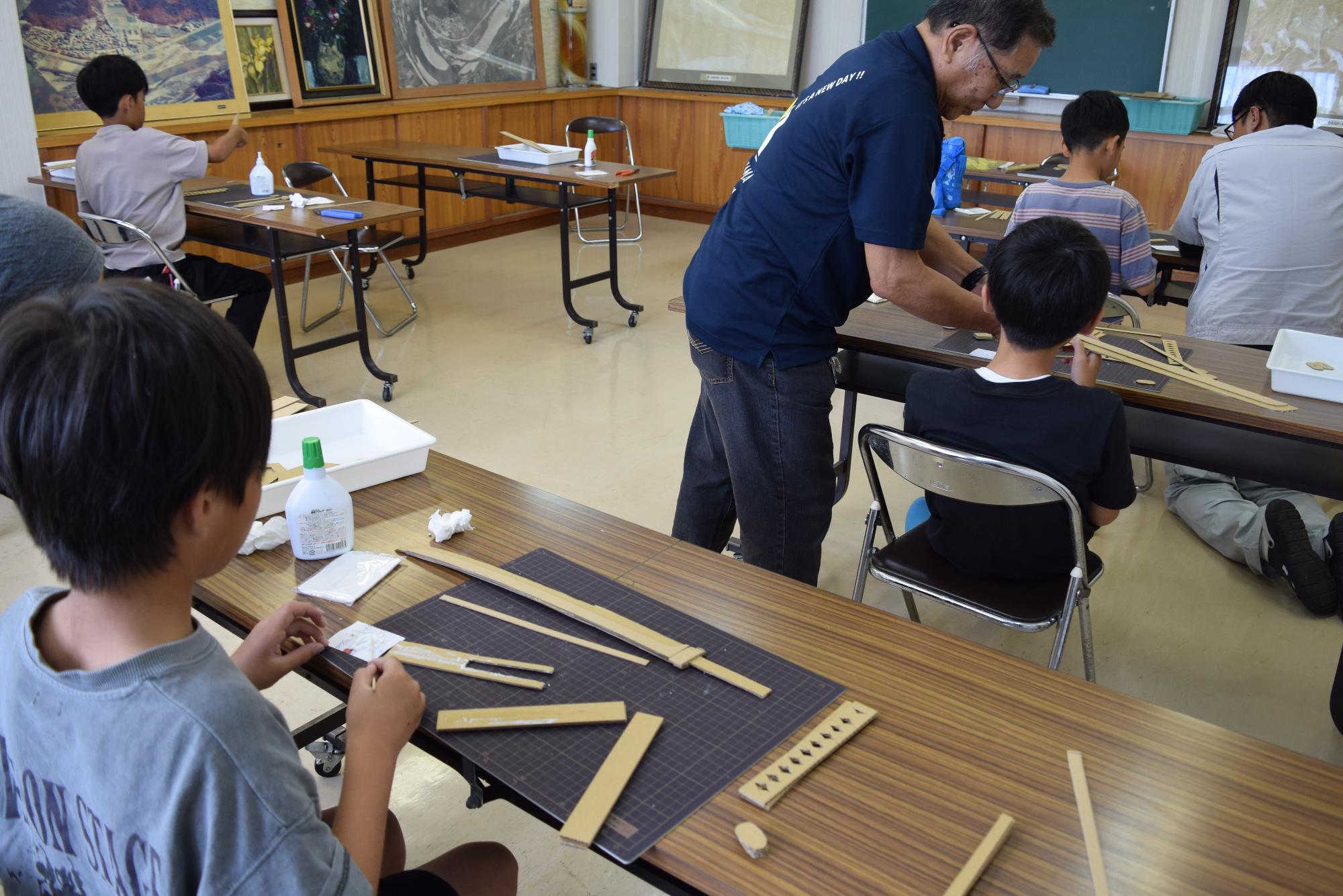 令和7年度工作教室の様子